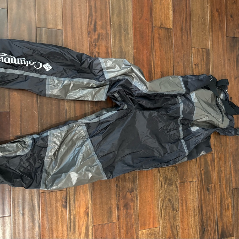 Columbia Black and Gray Outdoor Overalls